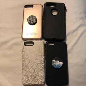 4 Otterbox Cases for iPhone 7/8 plus